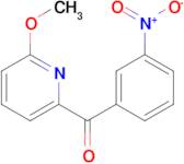 6-Methoxy-2-(3-nitrobenzoyl)pyridine