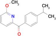 2-(4-Isopropylbenzoyl)-6-methoxypyridine