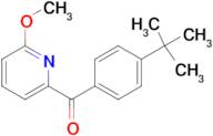 2-(4-tert-Butylbenzoyl)-6-methoxypyridine