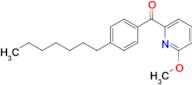 2-(4-Heptylbenzoyl)-6-methoxypyridine