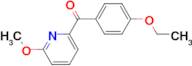 2-(4-Ethoxybenzoyl)-6-methoxypyridine