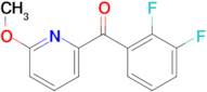 2-(2,3-Difluorobenzoyl)-6-methoxypyridine