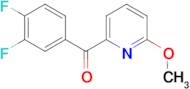 2-(3,4-Difluorobenzoyl)-6-methoxypyridine