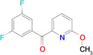 2-(3,5-Difluorobenzoyl)-6-methoxypyridine