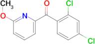 2-(2,4-Dichlorobenzoyl)-6-methoxypyridine