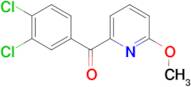 2-(3,4-Dichlorobenzoyl)-6-methoxypyridine