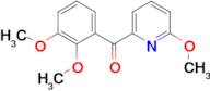 2-(2,3-Dimethoxybenzoyl)-6-methoxypyridine