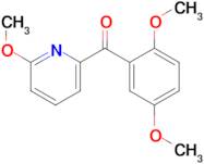 2-(2,5-Dimethoxybenzoyl)-6-methoxypyridine