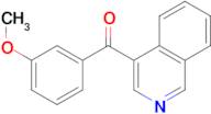 4-(3-Methoxybenzoyl)isoquinoline