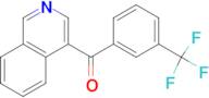 4-(3-Trifluoromethylbenzoyl)isoquinoline