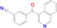 4-(3-Cyanobenzoyl)isoquinoline