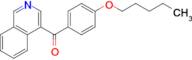 4-(4-Pentyloxybenzoyl)isoquinoline