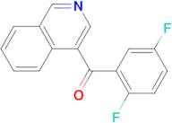 4-(2,5-Difluorobenzoyl)isoquinoline