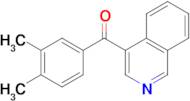 4-(3,4-Dimethylbenzoyl)isoquinoline