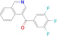 4-(3,4,5-trifluorobenzoyl)isoquinoline