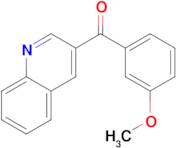 3-(3-Methoxybenzoyl)quinoline