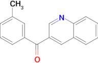 3-(3-Methylbenzoyl)quinoline