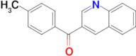 3-(4-Methylbenzoyl)quinoline