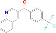 3-(4-Trifluoromethylbenzoyl)quinoline