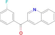 3-(3-Fluorobenzoyl)quinoline