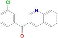 3-(3-Chlorobenzoyl)quinoline