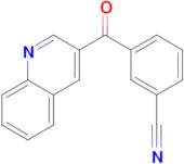 3-(3-Cyanobenzoyl)quinoline