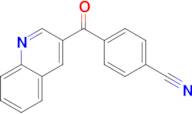 3-(4-Cyanobenzoyl)quinoline