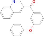 3-(3-Phenoxybenzoyl)quinoline