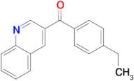 3-(4-Ethylbenzoyl)quinoline