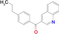 3-(4-Propylbenzoyl)quinoline