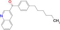 3-(4-Hexylbenzoyl)quinoline