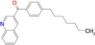 3-(4-Heptylbenzoyl)quinoline