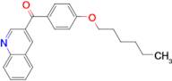 3-(4-Hexyloxybenzoyl)quinoline