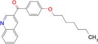 3-(4-Heptyloxybenzoyl)quinoline