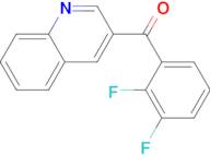 3-(2,3-Difluorobenzoyl)quinoline