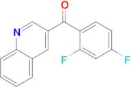 3-(2,4-Difluorobenzoyl)quinoline