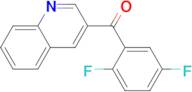 3-(2,5-Difluorobenzoyl)quinoline