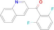 3-(2,6-Difluorobenzoyl)quinoline