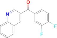 3-(3,4-Difluorobenzoyl)quinoline