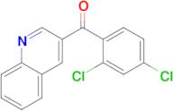 3-(2,4-Dichlorobenzoyl)quinoline