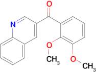 3-(2,3-Dimethoxybenzoyl)quinoline