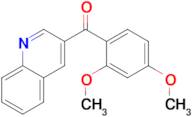 3-(2,4-Dimethoxybenzoyl)quinoline