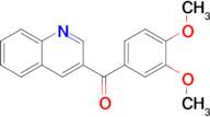 3-(3,4-Dimethoxybenzoyl)quinoline