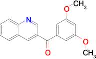 3-(3,5-Dimethoxybenzoyl)quinoline