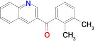 3-(2,3-Dimethylbenzoyl)quinoline