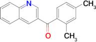 3-(2,4-Dimethylbenzoyl)quinoline