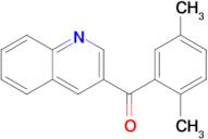 3-(2,5-Dimethylbenzoyl)quinoline