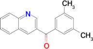 3-(3,5-Dimethylbenzoyl)quinoline