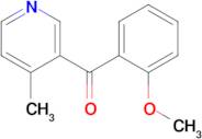 3-(2-Methoxybenzoyl)-4-methylpyridine