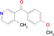 3-(4-Methoxybenzoyl)-4-methylpyridine